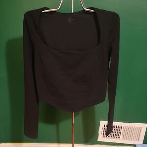 ALO Yoga Soft Sculpt Long Sleeve Top